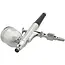 GEKO Airbrush set - dual-action - 0,3 mm nozzle - metaal - 7 ml cup