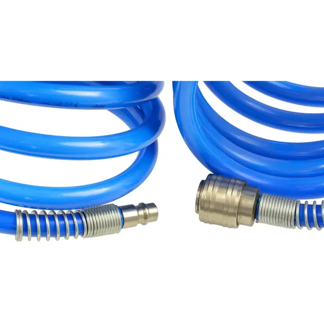 GEKO Pneumatische luchtslang - flexibel PE - 15 m - 8x12 mm - EU snelkoppeling