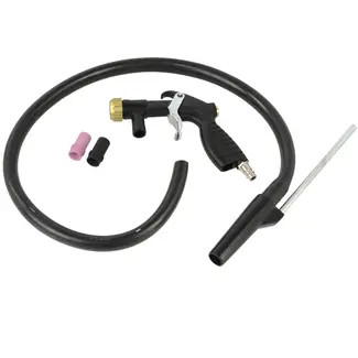 GEKO Zandstraalpistool - Inclusief 1 m slang - 3 verwisselbare nozzles - Drukbereik 2-9 bar