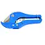 GEKO Plastic pijpsnijder - Ratchet mechanisme - Aluminium - RVS mes - 42 mm