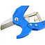 GEKO Plastic pijpsnijder - Ratchet mechanisme - Aluminium - RVS mes - 42 mm