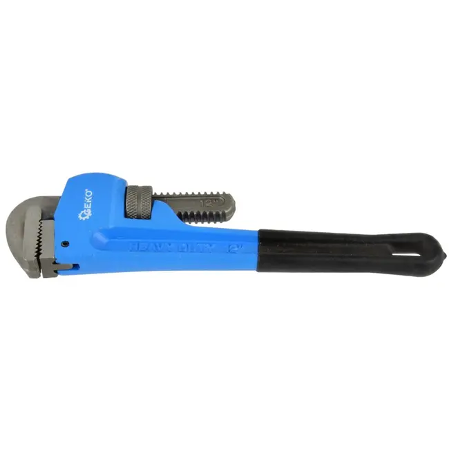 GEKO Zware pijptang - robuust gietijzer - verstelbare bek - 300 mm