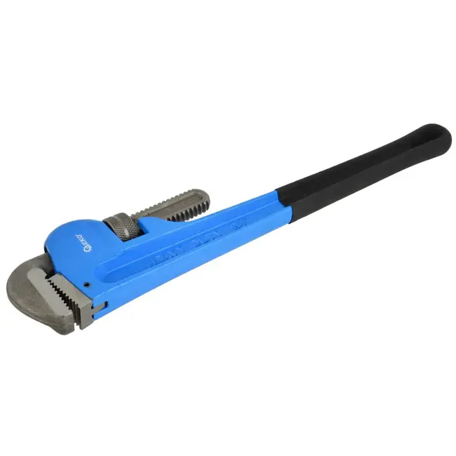 GEKO Heavy-duty pijptang - robuust ontwerp - verstelbare bek - 600 mm - gietijzer