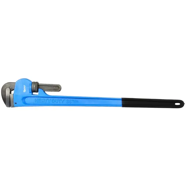 GEKO Zware pijptang - robuust gietijzer - verstelbare bek - lengte 91 cm