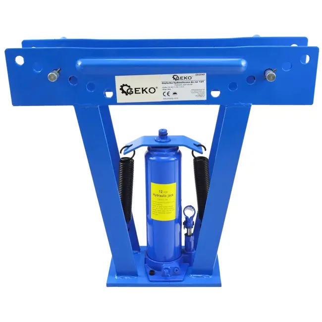 GEKO Hydraulische pijpenbuiger - 12 ton - robuust staal - vloerstaand model