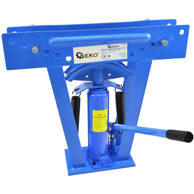 GEKO Hydraulische pijpenbuiger - 12 ton - robuust staal - vloerstaand model
