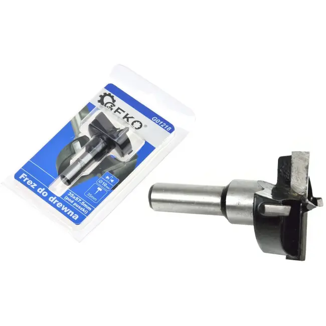 GEKO Houtboor - Precisie - 35 mm - Staal - Inclusief Etui