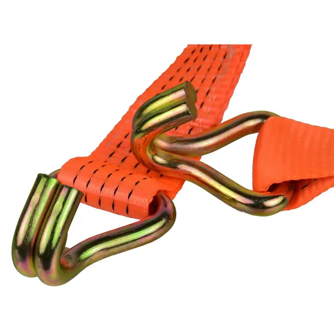 GEKO Ratchet spanband - 5 m - 5000 kg - polyester - J-haken