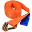 GEKO Ratelspanband met J-haken - 6 m - 5000 kg - Polyester - 50 mm breed