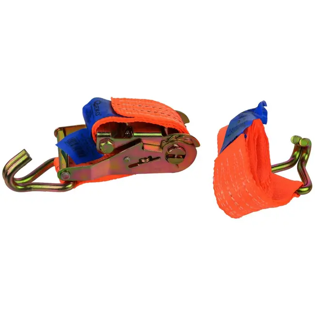 GEKO Ratelspanband - 2m - 2000 kg - Polyester - J-haken