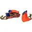 GEKO Ratelspanband - 2m - 2000 kg - Polyester - J-haken