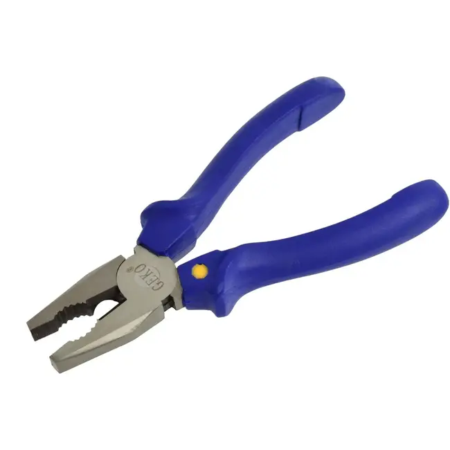 GEKO Combinatietang - 180mm - Staal - Voor veelzijdig gebruik