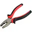 GEKO Combinatietang - Staal - 160mm - Rood/Zwart - Voor Diverse Toepassingen