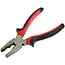 GEKO Combinatietang - Gepolijst Staal - 180mm - Rood/Zwart