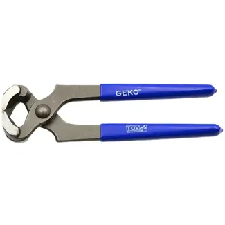 GEKO Carpenter's pincer - CRV staal - Geïsoleerde handgreep - 180mm