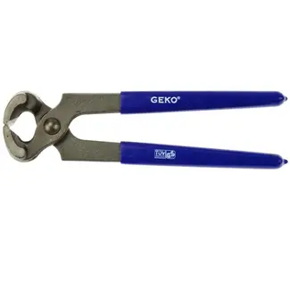 GEKO Carpenter's nijptang - drop-forged - geïsoleerde handgreep - 200 mm