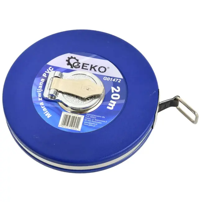 GEKO Meetlint - Glasvezel - Waterbestendig - 20 m - PVC Behuizing