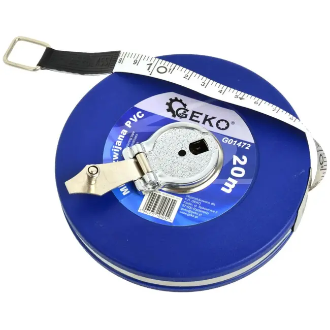 GEKO Meetlint - Glasvezel - Waterbestendig - 20 m - PVC Behuizing