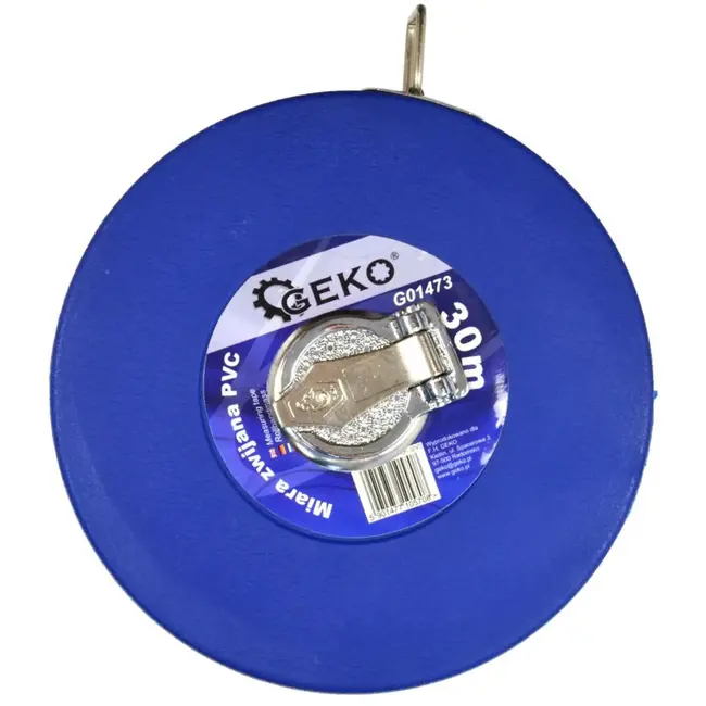 GEKO Meetlint - 30 m - Fiberglas - Water- en corrosiebestendig - PVC behuizing