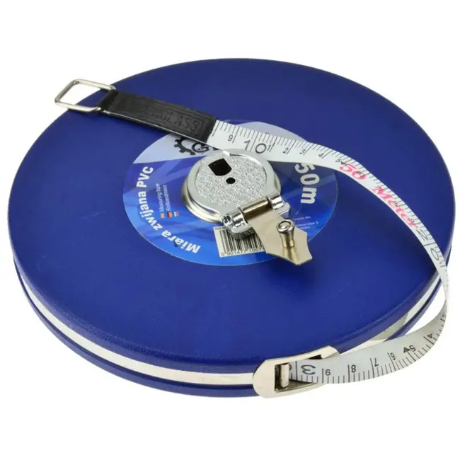 GEKO Meetlint - Glasvezel - 50 m - Water- en corrosiebestendig - PVC behuizing