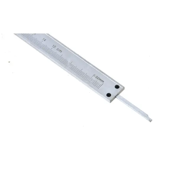 GEKO Vernier schuifmaat - precisie meting - roestvrij staal - 150 mm - auto-lock