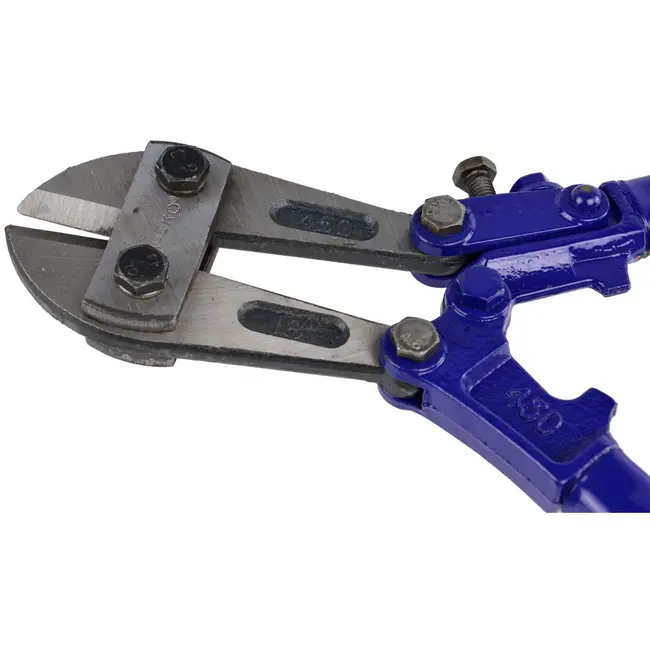 GEKO Boutenschaar - 450 mm - Gesmede stalen bekken - PVC handgreep - Metaal