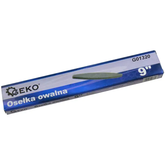 GEKO Ovale slijpsteen - Compact - Veelzijdig gebruik - 227 mm - Grijs