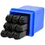 GEKO Cijferponsen set - 9 stuks - 6 mm - koolstofstaal