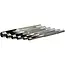 GEKO Lederen holpijp set - 6 stuks - 2.8-8 mm - Staal - Voor leer en rubber