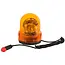 GEKO Oranje knipperend waarschuwingslicht - magnetische basis - 24V - compact formaat