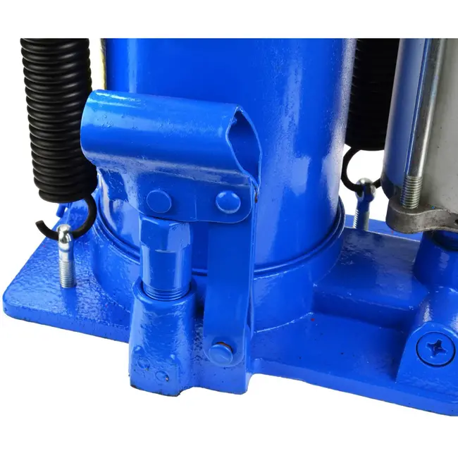 GEKO Hydraulische fleskrik - 20 ton - handmatig en pneumatisch - 260-510 mm hefbereik