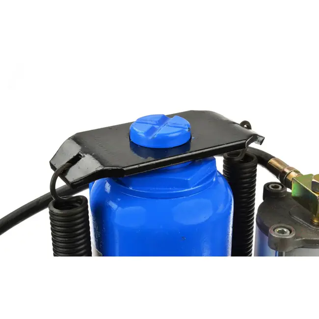 GEKO Hydraulische fleskrik - 20 ton - handmatig en pneumatisch - 260-510 mm hefbereik