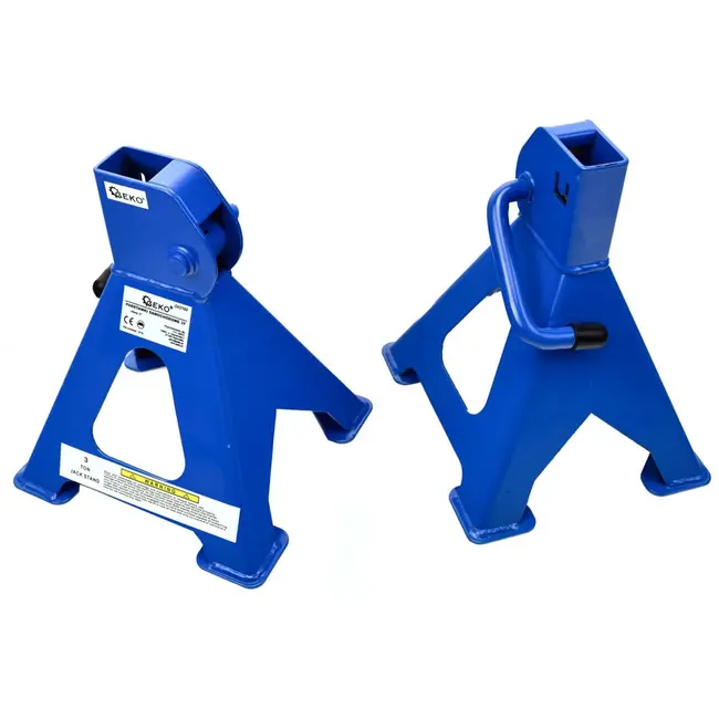 GEKO Stabiele assteunen - 3 ton - verstelbare hoogte - set van 2