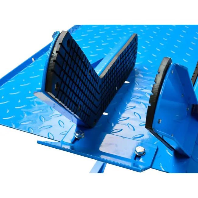 GEKO Motorheftafel - Hydraulisch - 450 kg - Blauw - 175-750 mm - Met voetbediening