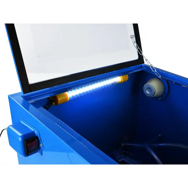 GEKO Zandstraalcabine - 90L - Inclusief Verlichtingsset en Keramische Nozzles