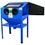 GEKO Zandstraalcabine - 220L - Transparant venster - Inclusief 4 keramische nozzles