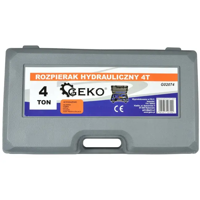 GEKO Hydraulische reparatieset - 4 ton - veelzijdig en robuust