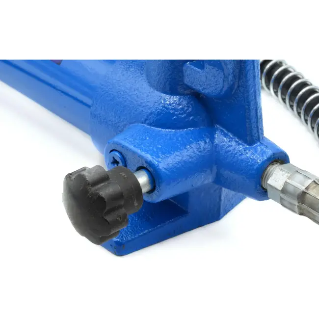 GEKO Hydraulische handpomp - 10 ton druk - 140 cm slang - voor carrosseriereparatie en kleine persen