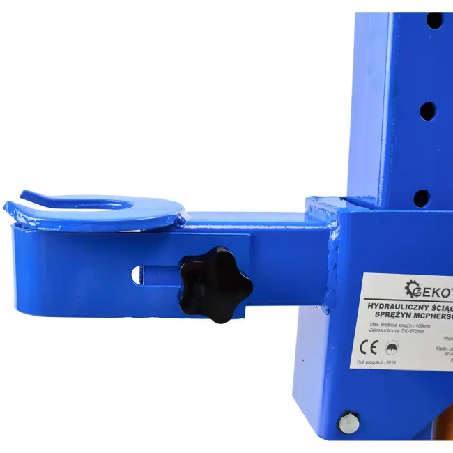 GEKO Hydraulische veercompressor - 1 ton - verstelbare hoogte - zware staalconstructie