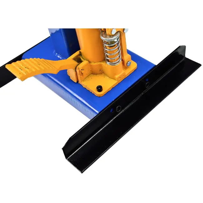 GEKO Hydraulische veercompressor - zware constructie - verstelbare hoogte - 1 ton capaciteit