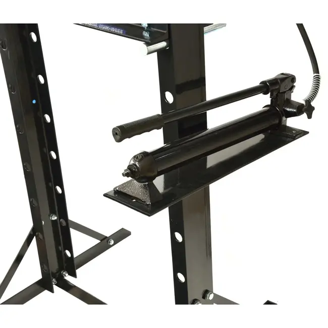 GEKO Hydraulische werkplaatspers - 20 ton - verstelbare werkhoogte - met drukmeter