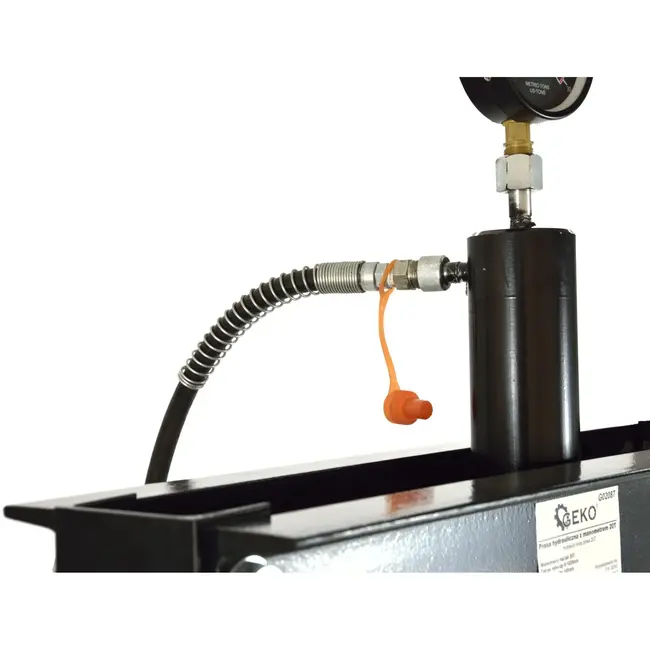 GEKO Hydraulische werkplaatspers - 20 ton - verstelbare werkhoogte - met drukmeter