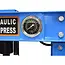 GEKO Hydraulische werkplaatspers - 50 ton - verstelbare werkhoogte - met manometer