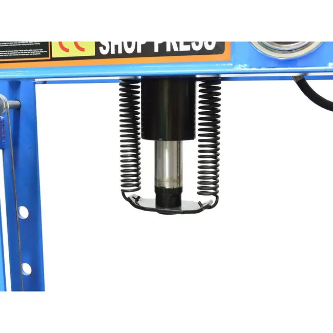 GEKO Hydraulische werkplaatspers - 50 ton - verstelbare werkhoogte - met manometer