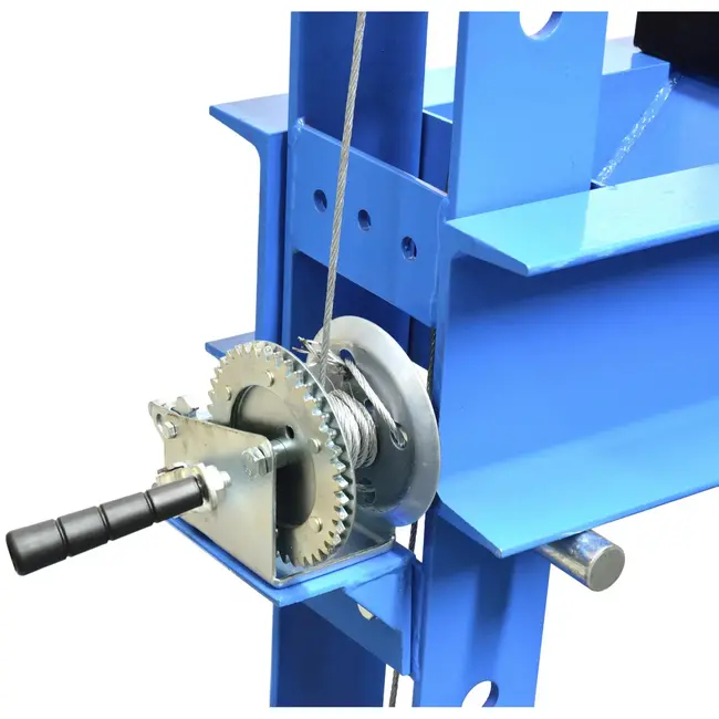 GEKO Hydraulische werkplaatspers - 50 ton - verstelbare werkhoogte - met manometer