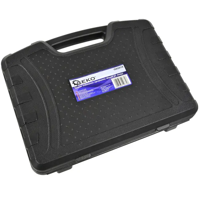 GEKO Drukmeter dieselmotor - veelzijdige adapters - max. 70 bar - robuust ontwerp