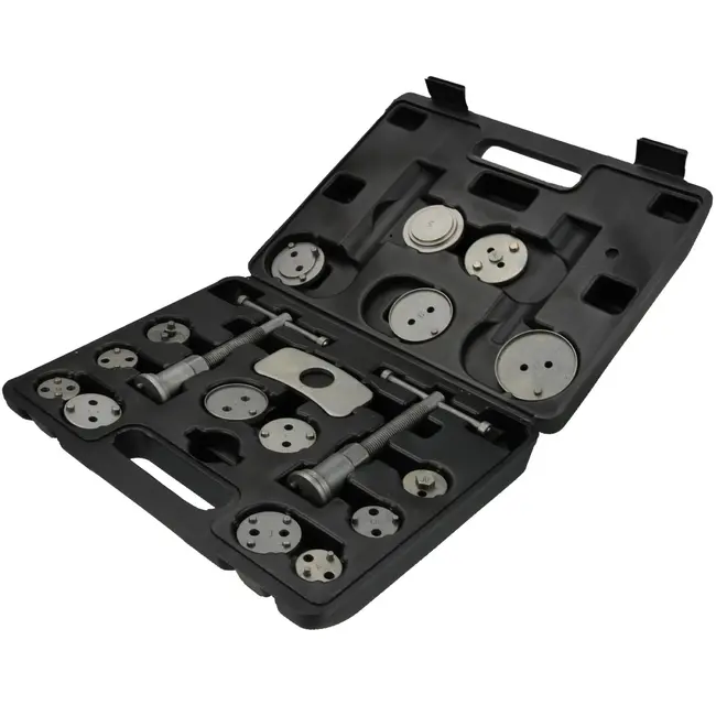 GEKO Remklauw Terugstelset - 18-delige Universele Kit - Geschikt voor Meeste Auto's