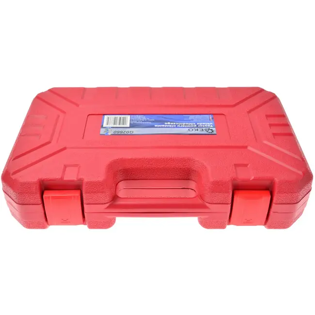 GEKO Druktestkit koelsysteem - veelzijdige adapters - lekdetectie - inclusief opbergkoffer