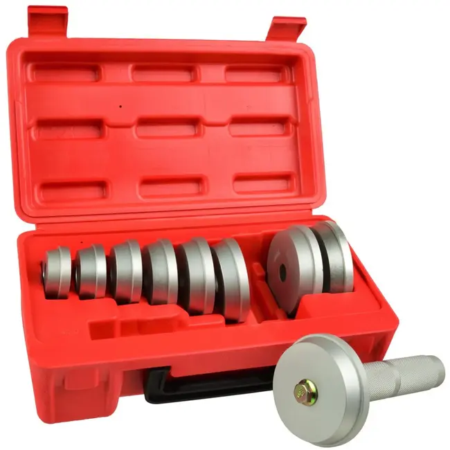 GEKO Lager- en keerringset - 10-delig - Inclusief handvat en koffer