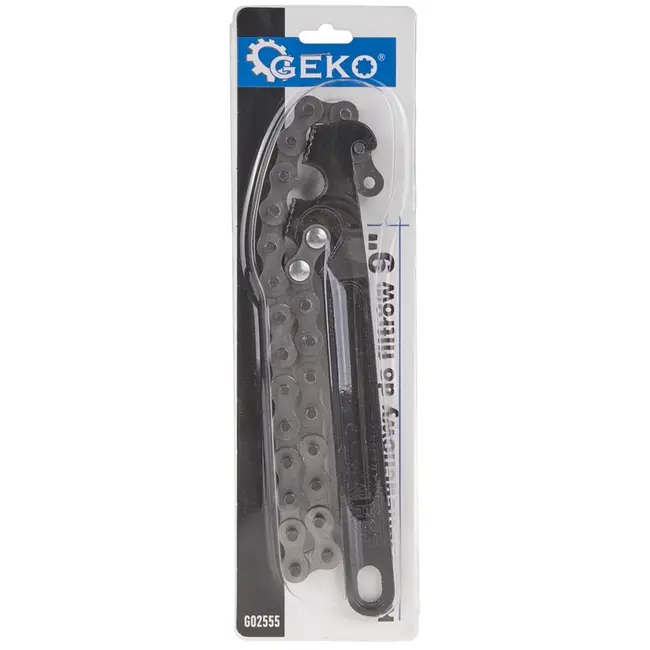 GEKO Kettingstijl oliefiltersleutel - 41 cm ketting - Geschikt voor filters tot 125 mm